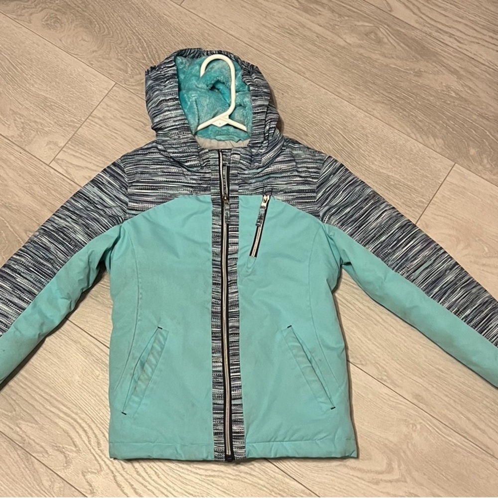 Girls Blue Free Country Winter Jacket